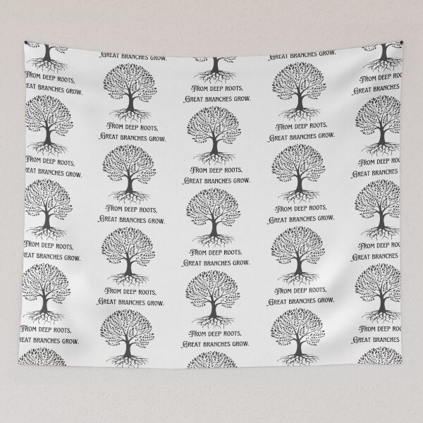 Item preview, From Deep Roots Great Branches Grow designed and sold by Kalpa.