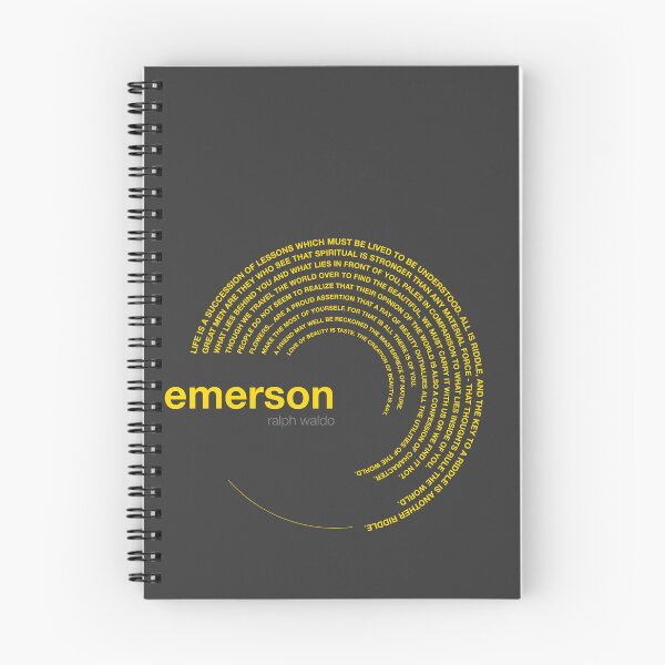 Item preview, Ralph waldo Emerson famous quotes poster [gold] designed and sold by CMYKStudio.