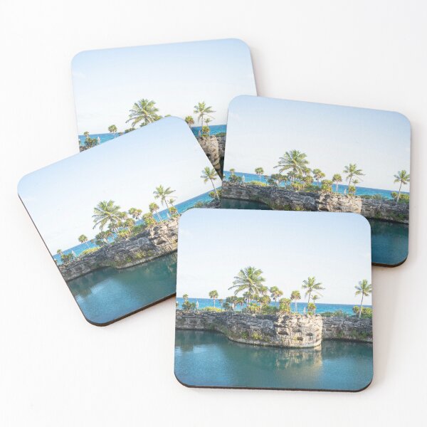 Item preview, Serene Playa del Carmen Seawall  designed and sold by bayviewmedia.