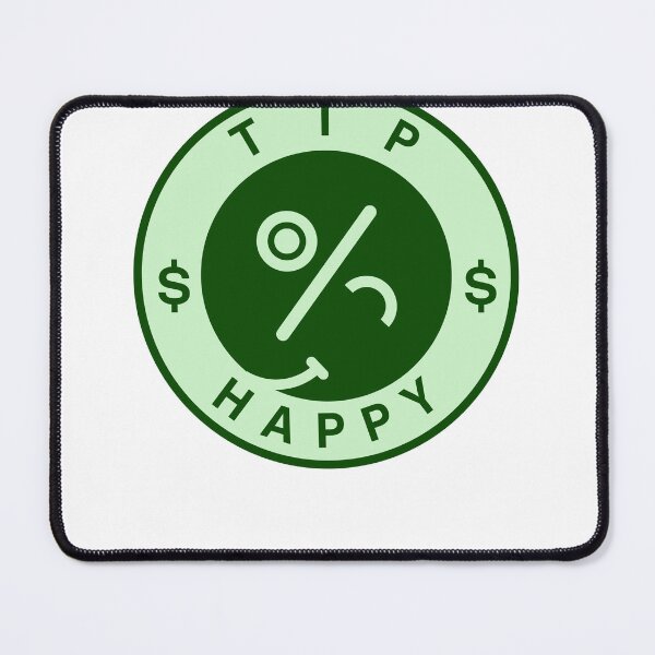 Item preview, Tip happy, the waitstaff's happy face. Essential graphic t-shirt designed and sold by bessartex.