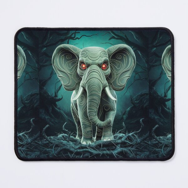 Item preview, Elephant Portrait. elephant line, elephant drawing, abstract elephant, colorful elephant designed and sold by ElephantVibes.