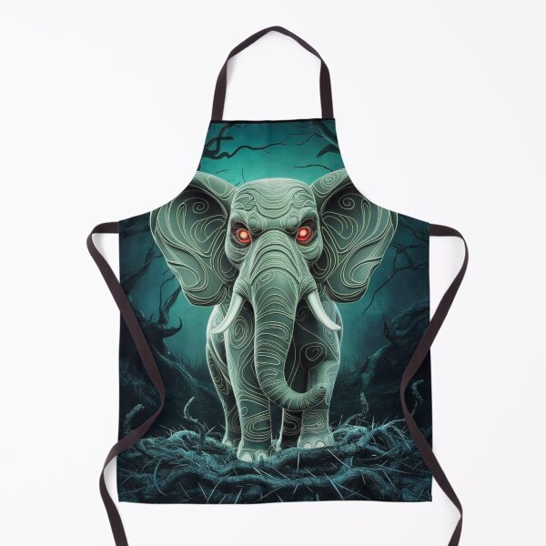 Item preview, Elephant Portrait. elephant line, elephant drawing, abstract elephant, colorful elephant designed and sold by ElephantVibes.