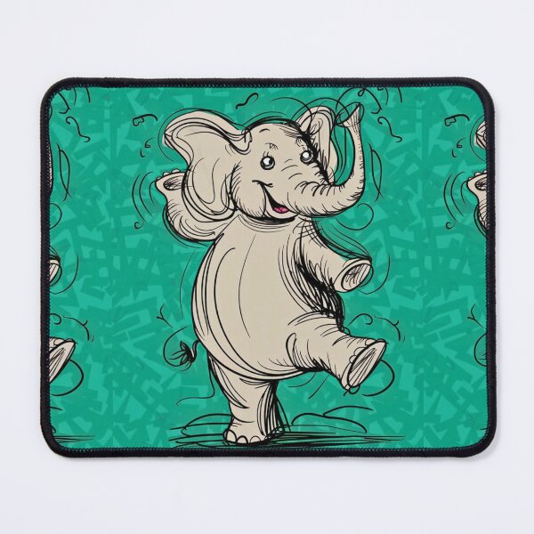 Item preview, Elephant Portrait. elephant line, elephant drawing, abstract elephant, colorful elephant designed and sold by ElephantVibes.