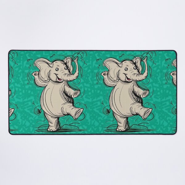 Item preview, Elephant Portrait. elephant line, elephant drawing, abstract elephant, colorful elephant designed and sold by ElephantVibes.
