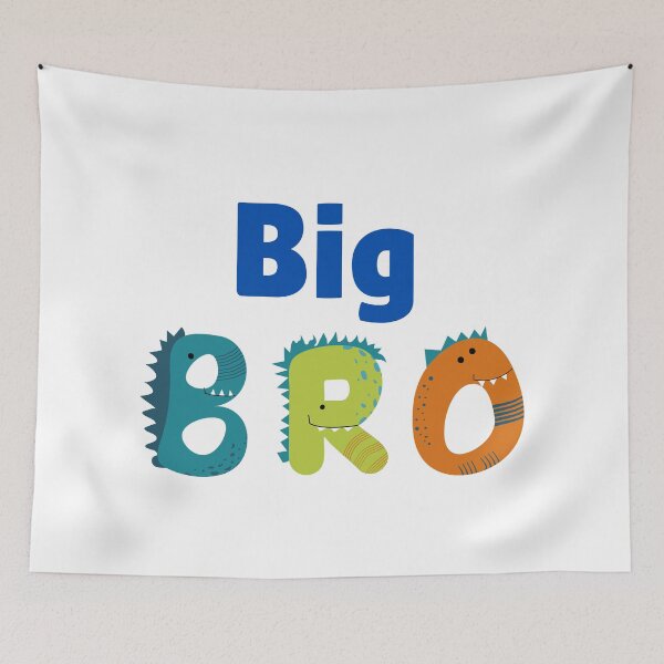 Item preview, Big Bro Brother Baby Dinosaurs Nature Graphic  designed and sold by socialarmour.
