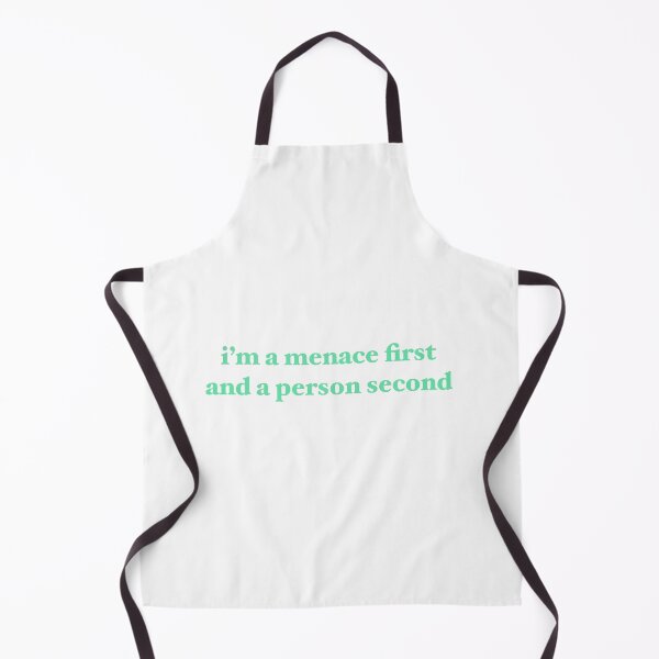 Item preview, I’m a menace first and a person second designed and sold by discocowgirl.