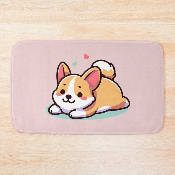 Item preview, Cute Kawaii Corgi Splooting | Adorable Dog Lover Design designed and sold by litchick1977.