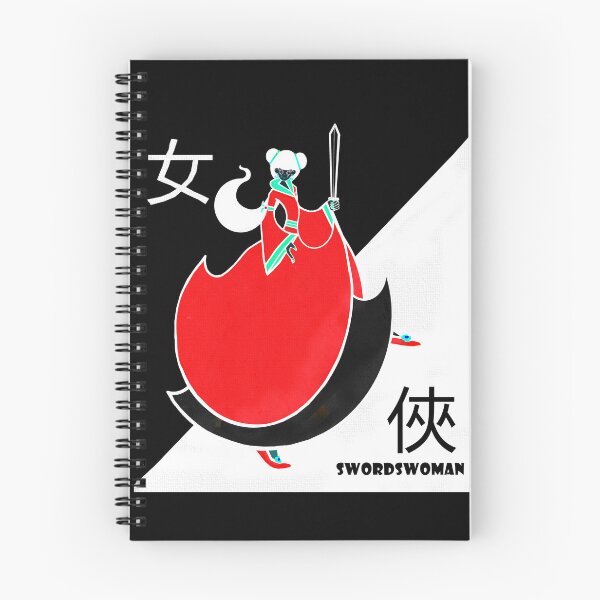 Item preview, swordswoman ( inverted colors )  designed and sold by Shirley cute art .