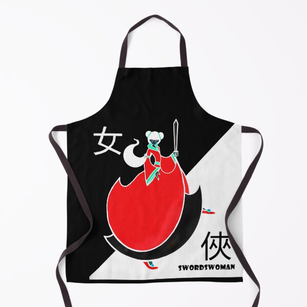 Item preview, swordswoman ( inverted colors ) designed and sold by Shirley cute art .
