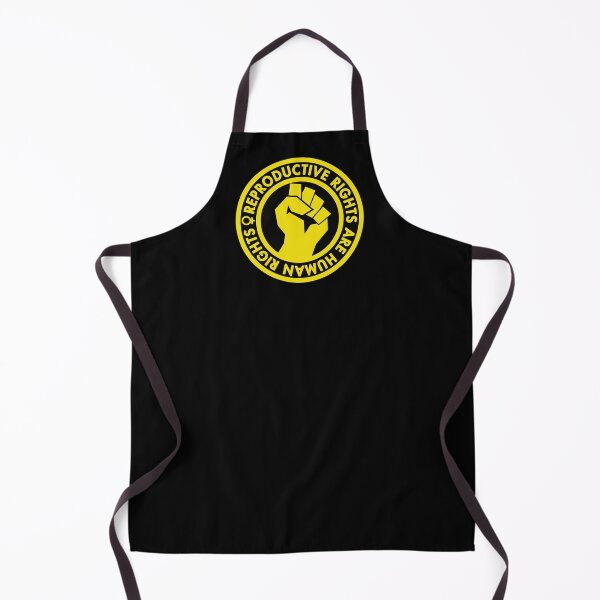Item preview, Reproductive Rights are Human Rights (yellow inverse) raised fist designed and sold by Thelittlelord.