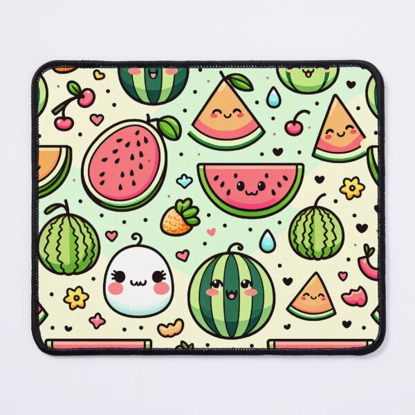 Item preview, Melon Pattern Watermelon Cantaloupe Honeydew designed and sold by PassionforLove.