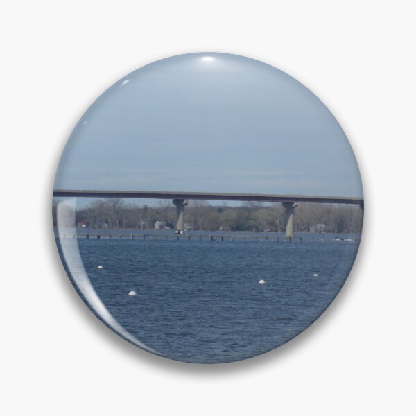 Item preview, Rouses Point Bridge Over Lake Champlain designed and sold by fierceautie.