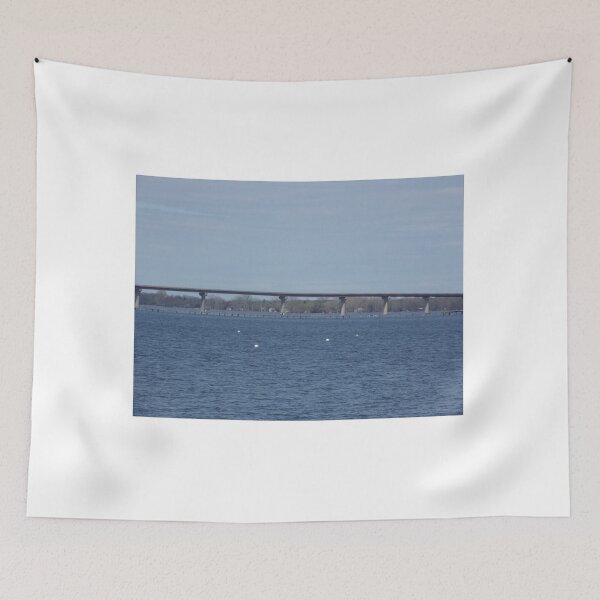 Item preview, Rouses Point Bridge Over Lake Champlain designed and sold by fierceautie.