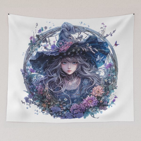 Item preview, Magi of the Blue Hydrangea designed and sold by ANotiontoKnit.