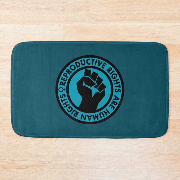 Item preview, Reproductive Rights are Human Rights (TEAL) raised fist designed and sold by Thelittlelord.