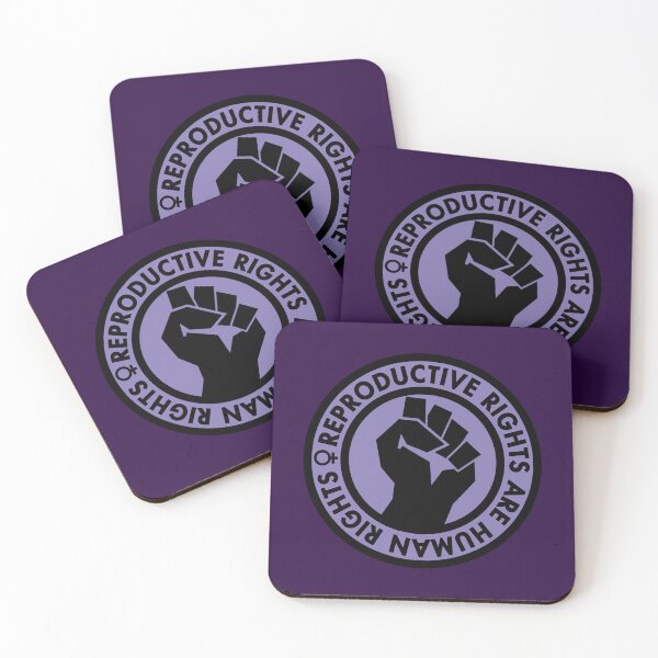 Item preview, Reproductive Rights are Human Rights (LAVENDER) raised fist designed and sold by Thelittlelord.
