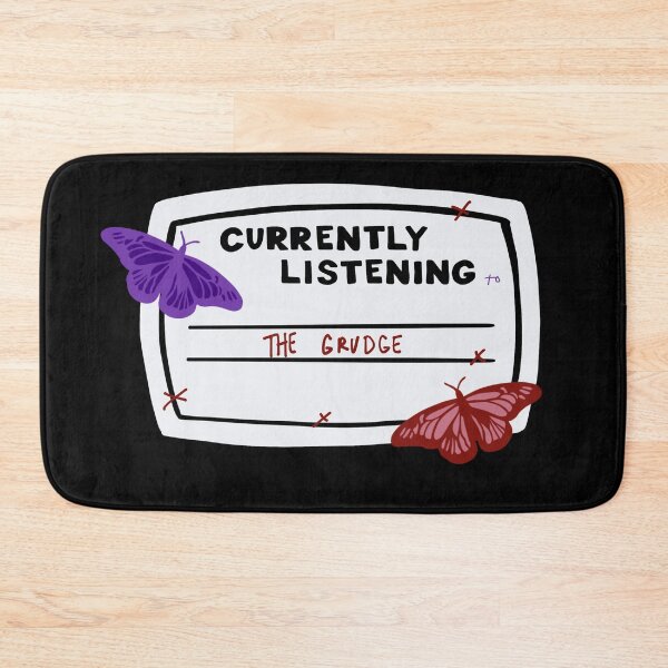 Item preview, Currently Listening to The Grudge Composition Notebook Sticker designed and sold by notastranger.
