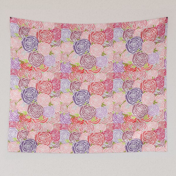 Item preview, Spring colorful flowers designed and sold by goldennrosess.