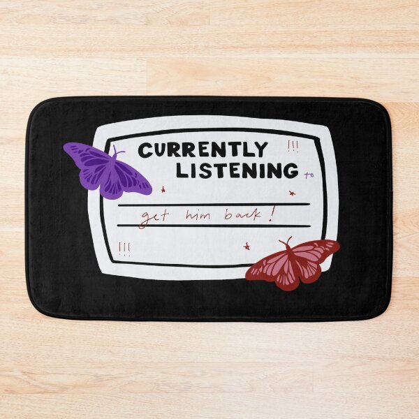 Item preview, Currently Listening to Get Him Back Composition Notebook Sticker designed and sold by notastranger.