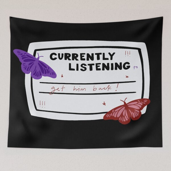Item preview, Currently Listening to Get Him Back Composition Notebook Sticker designed and sold by notastranger.