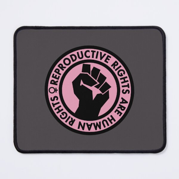 Item preview, Reproductive Rights are Human Rights (PINK) raised fist designed and sold by Thelittlelord.