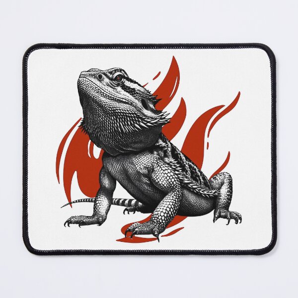 Item preview, Bearded Dragon Portrait designed and sold by HausKatz.