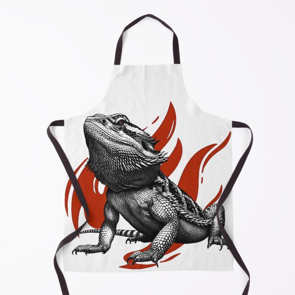 Item preview, Bearded Dragon Portrait designed and sold by HausKatz.