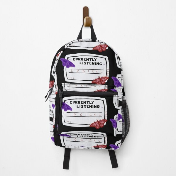 Item preview, Currently Listening to Logical Composition Notebook Sticker designed and sold by notastranger.