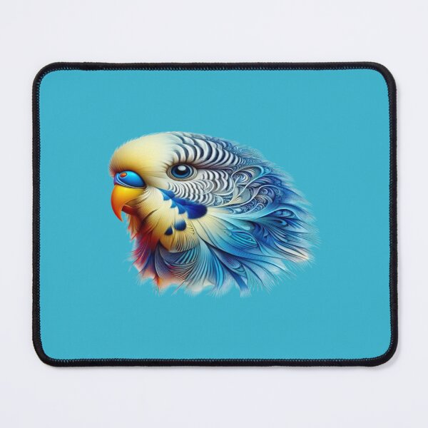 Item preview, Playful Budgie designed and sold by Furbulous Faces.