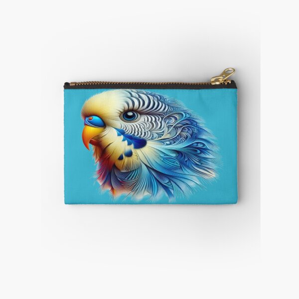 Item preview, Playful Budgie designed and sold by Furbulous Faces.