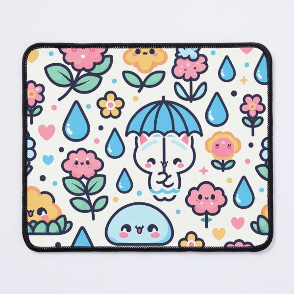 Item preview, Rain Drops and Flowers designed and sold by PassionforLove.