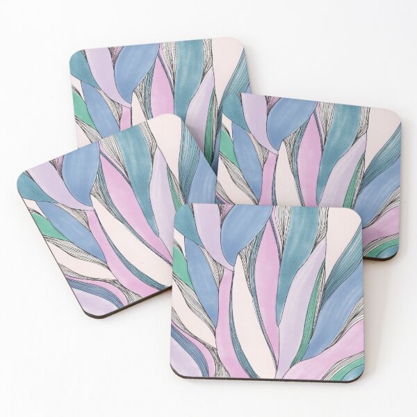 Item preview, abstract leaves 2 designed and sold by melaniab-art.