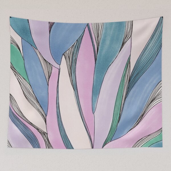 Item preview, abstract leaves 2 designed and sold by melaniab-art.