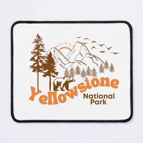 Artikelvorschau, Yellowstone Forest Bear National Park T-shirt entworfen und verkauft von ThinkNature!.