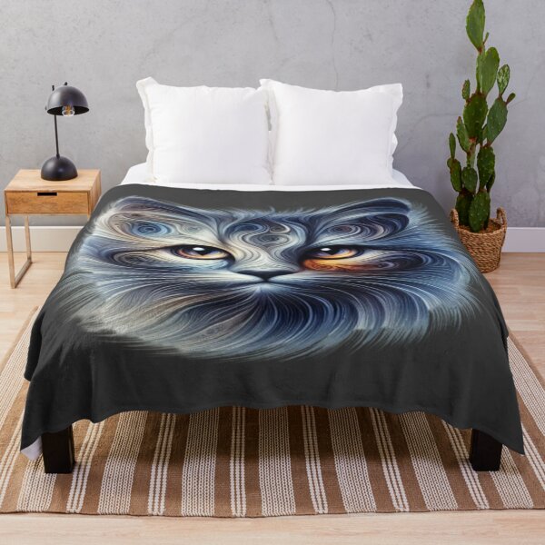 Item preview, Curious Cat designed and sold by Furbulous Faces.