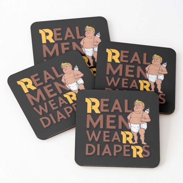 Item preview, Real Men Wear Diapers designed and sold by artofProduct.