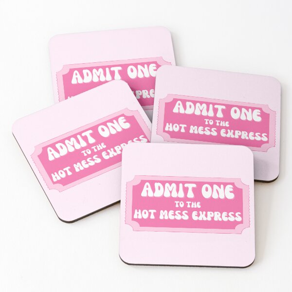 Item preview, Hot Mess Express Ticket  designed and sold by djnunemacher.