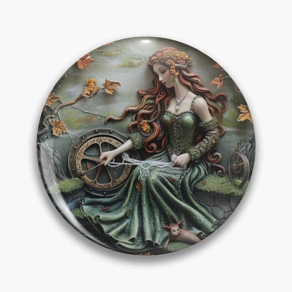 Item preview, Spinning Dimensional Fairytales 3D effect graphic image designed and sold by ANotiontoKnit.