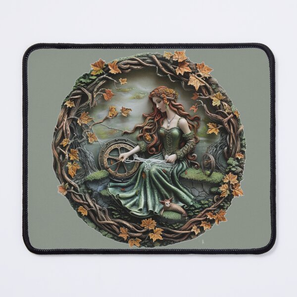 Item preview, Spinning Dimensional Fairytales 3D effect graphic image designed and sold by ANotiontoKnit.