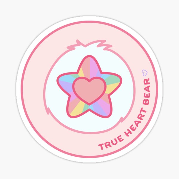 Item preview, True Heart Caring Bear Badge -- Variant 2 designed and sold by B Leach.