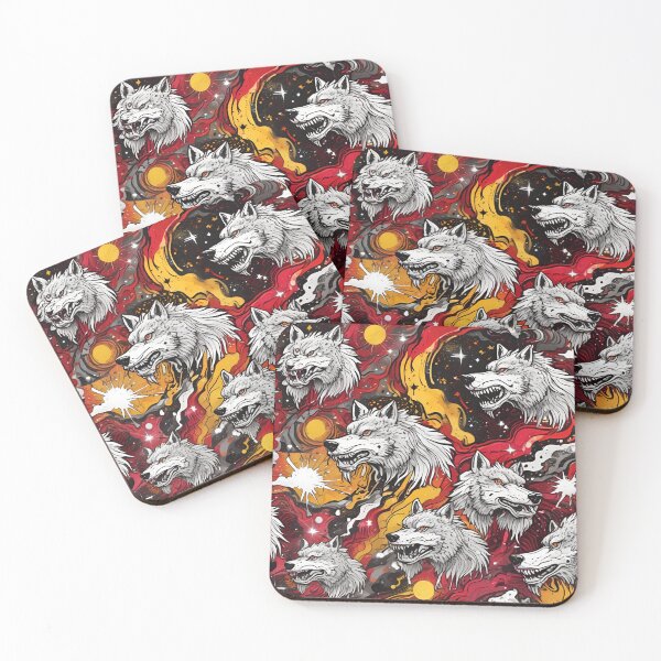 Item preview, Wolves in Space designed and sold by pUNKnown.