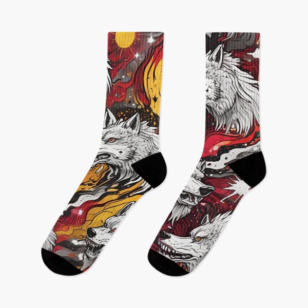 Item preview, Wolves in Space designed and sold by pUNKnown.
