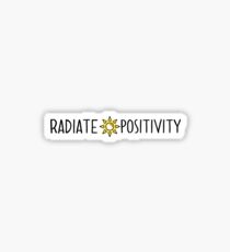 Radiate Positivity Sticker