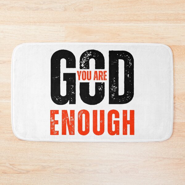Item preview, God you are Enough, Christian Art.  designed and sold by MoriaStore.