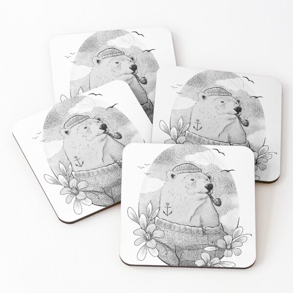Item preview, Wise Old Polar Bear designed and sold by coastlife.