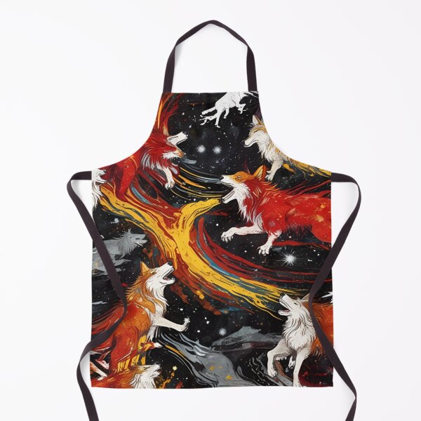 Item preview, Fire Breathing Wolves designed and sold by pUNKnown.