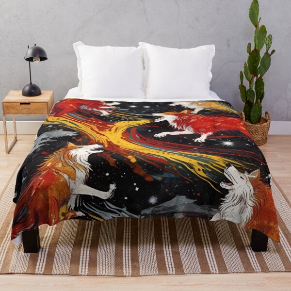 Item preview, Fire Breathing Wolves designed and sold by pUNKnown.