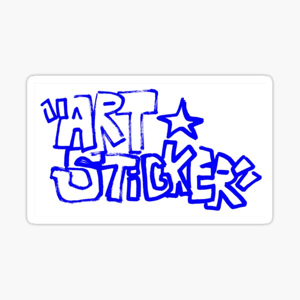Item preview, "Art Sticker" designed and sold by AceOfRabbits.