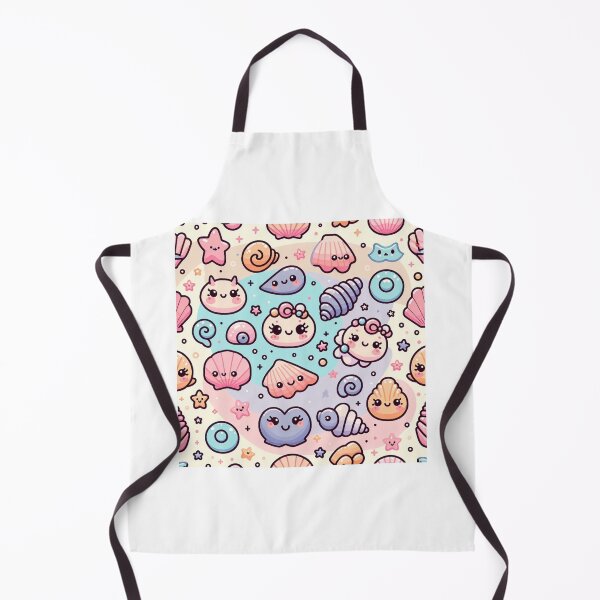 Item preview, Cute Seashells and Stars Pattern designed and sold by PassionforLove.