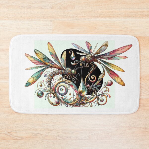 Item preview, Abstract Dragonflies designed and sold by purplesensation.